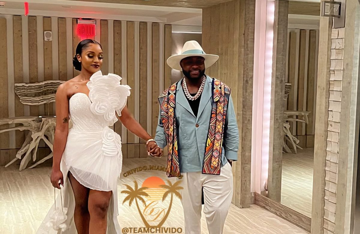 Davido spends $3.7 million cash on Miami White Wedding to Chioma   ‎
