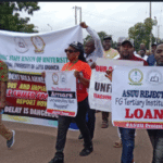 FULafia ASUU Protests ‘Pauperisation’ of Academics, Rejects FG Loan Policy