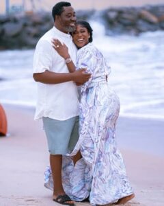 “My Friend, My Strength” – Mercy Johnson And Husband Celebrate 14 Years Of Marriage