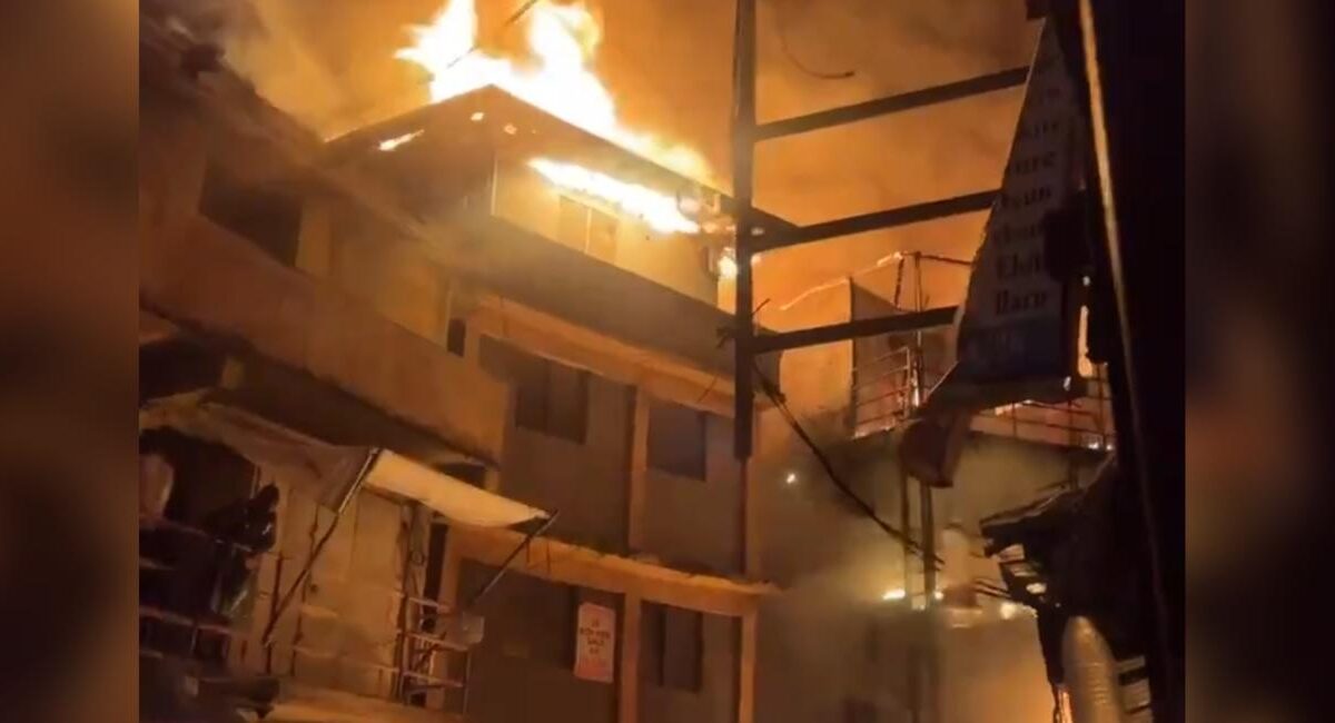 Fire Razes Four-Storey Building on Lagos Island – Mandilas Building Incident