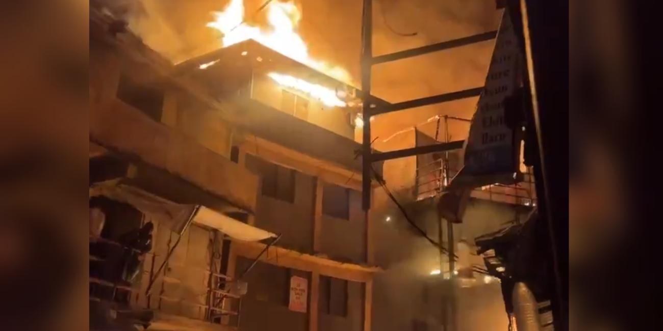 Fire Razes Four-Storey Building on Lagos Island – Mandilas Building Incident