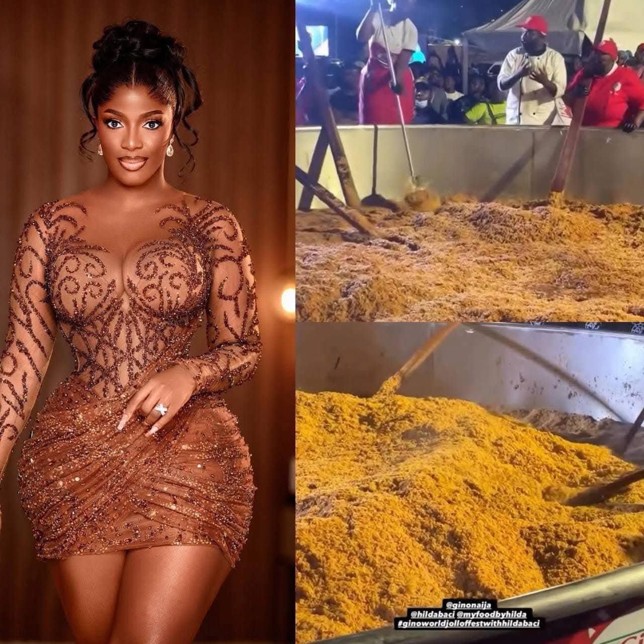 Hilda Baci Cooks Largest Pot of Jollof Rice in Second Guinness World Record Attempt