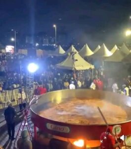 Hilda Baci Cooks Largest Pot of Jollof Rice in Second Guinness World Record Attempt