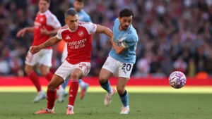 Arsenal Player Ratings vs Manchester City: Martinelli Rescues Point, Eze Inspires Gunners