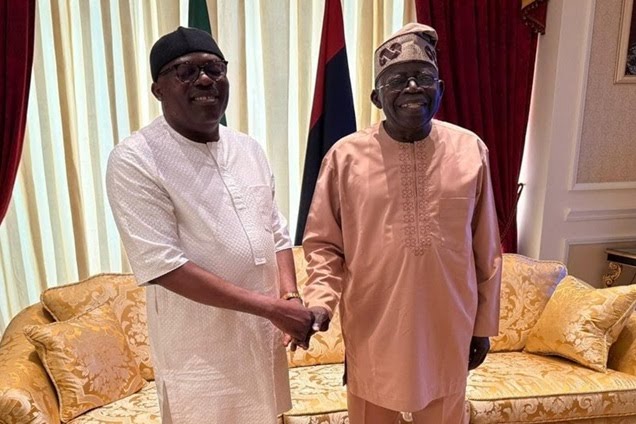 Tinubu Holds Closed-Door Meeting With Rivers State Governor Fubara at Aso Villa