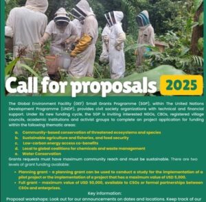 GEF Small Grants Programme: Call for Proposals 2025